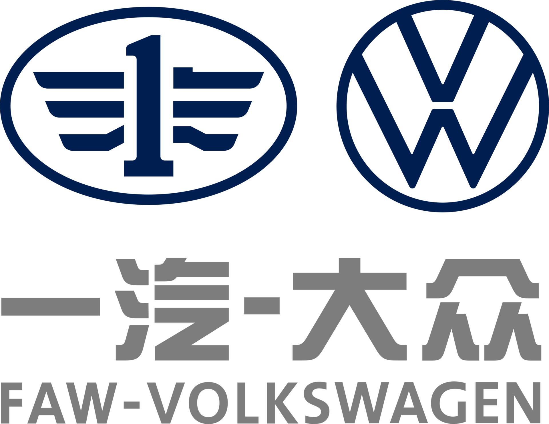 一汽大众标志